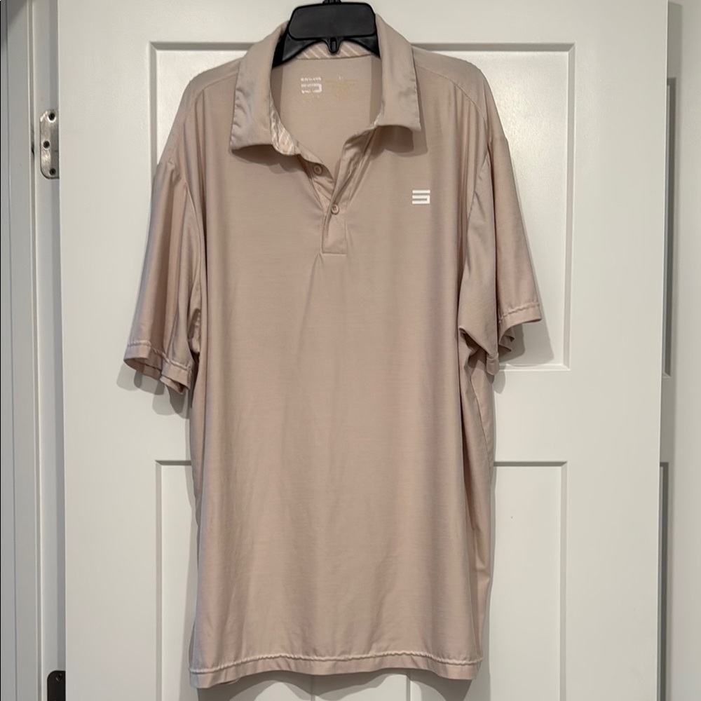 Men's | Beige | Polo Shirt | Size XL